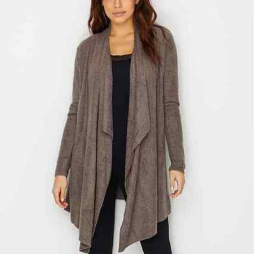 Barefoot Dreams CozyChic Lite Open Front Cardigan Island Wrap 903 Plus 3X H11996 - Picture 1 of 8
